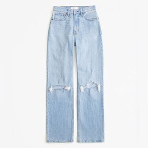Abercrombie Curve Love Ultra High Rise 90s Jean